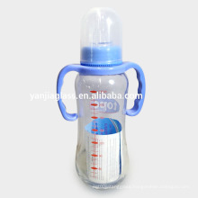 8oz glass baby feeding bottle with nipple